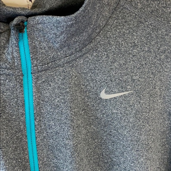 Nike Dri Fit Stone Harbor Running 1/4 zip shirt XL - Picture 3 of 8